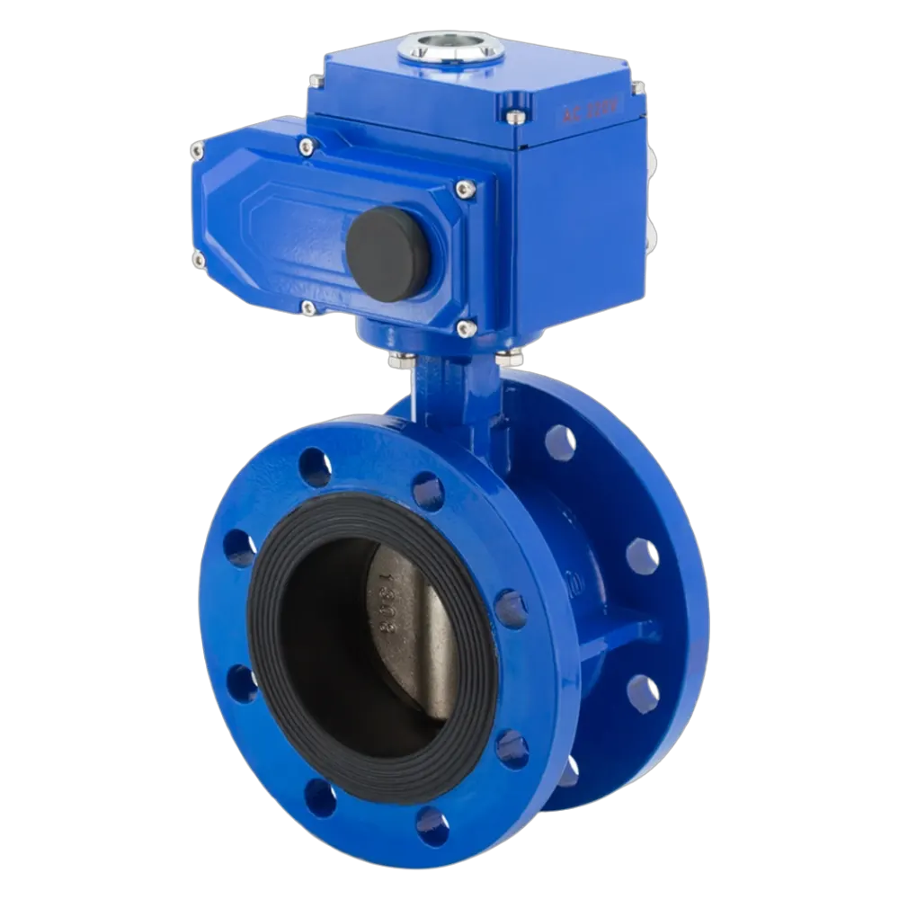 Double Flanged Butterfly Valve
