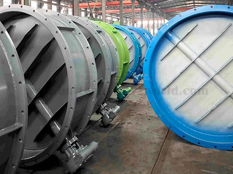 Industrial Damper Butterfly Valves with Long Service Life