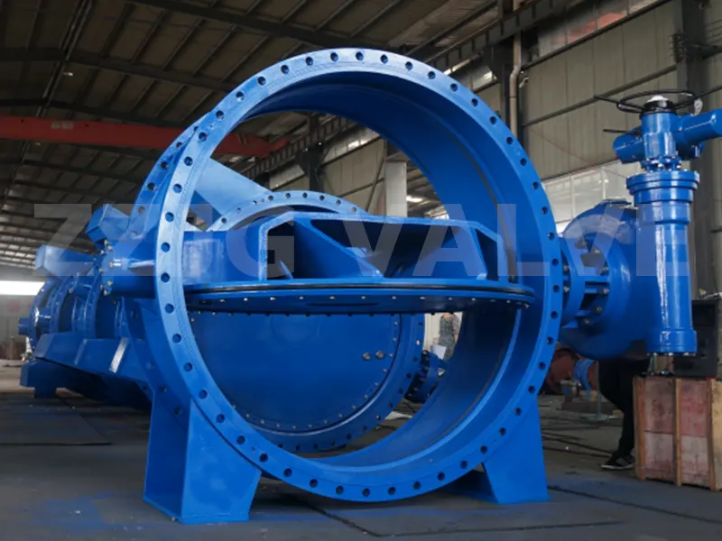 D43H Triple Eccentric Hard Seal Flanged Butterfly Valve