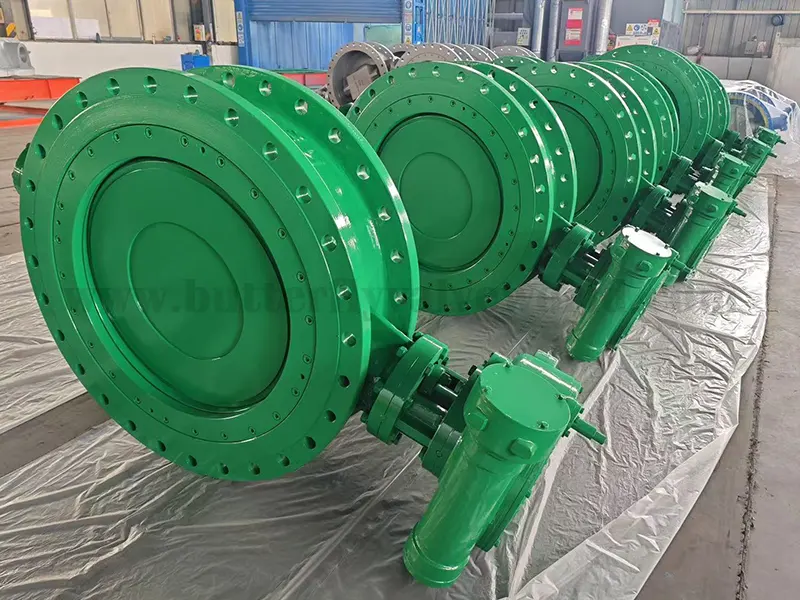 Double Eccentric Hard Sealed Butterfly Valve PN10/PN16