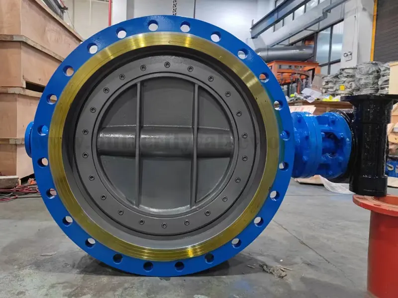 Double Eccentric Hard Sealed Butterfly Valve PN10/PN16