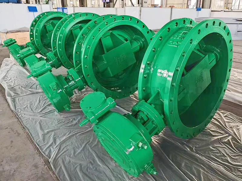 Double Eccentric Hard Sealed Butterfly Valve PN10/PN16