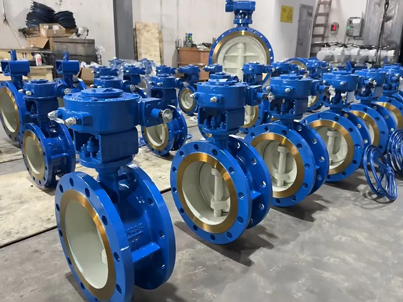 Double Eccentric Hard Sealed Butterfly Valve PN10/PN16