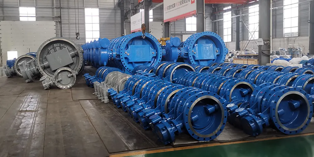 Triple Eccentric Butterfly Valve In Stock